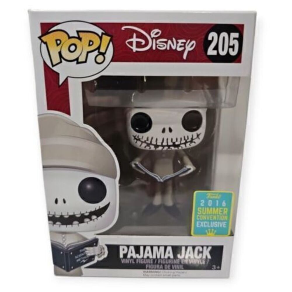 Funko Pop! Disney #205 Pajama Jack 2016 Summer Convention Exclusive Not Mint